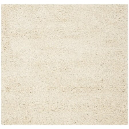 Safavieh 3 x 3 ft. California Shag Contemporary Square Rug, Ivory SG151-1212-3SQ
